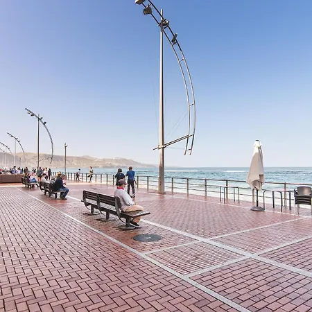 Balcon Canteras 1º Linea De Playa Las Palmas